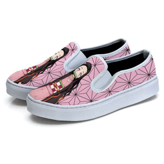 Tenis Slip On Anime Demon Slayer Nezuko Pronta Entrega
