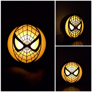 Luminária Geek de mesa Homem Aranha - Spider Man em Oferta na Shopee