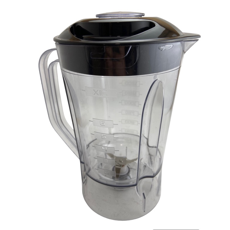 Copo Original Liquidificador Diamante 800 Preto com detalhe de fábrica na estética pequena bolha