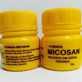 kit com 6 POMADA Micosan Original - Para Micoses e Clareador de Manchas 50g - Imperdível