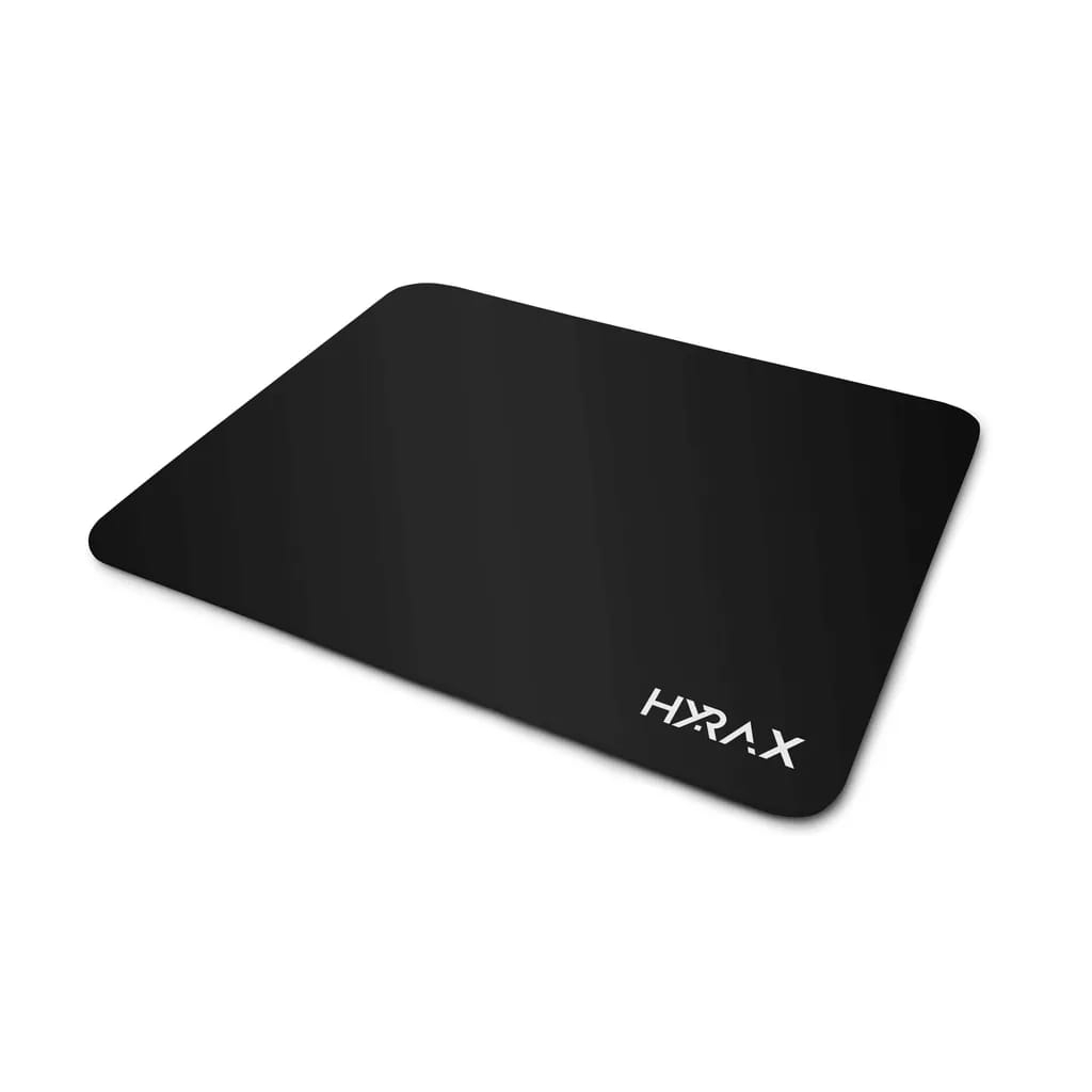 Mousepad Gamer Hyrax Control, 450x450x5mm, Borda Costurada, Preto - HMP450BC