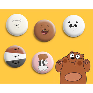 Kit Bottons Urso Sem Curso - Botum / Boton / Broche (3,5cm & 4,5cm)