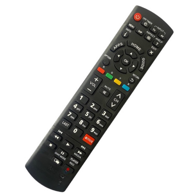 controle remoto para Panasonic Vieira smart tv 32 40 42 43 50 55 60