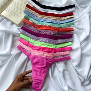 Kit 7 Calcinhas Intimates Fio Duplo Micro Tirinhas laterais conforto