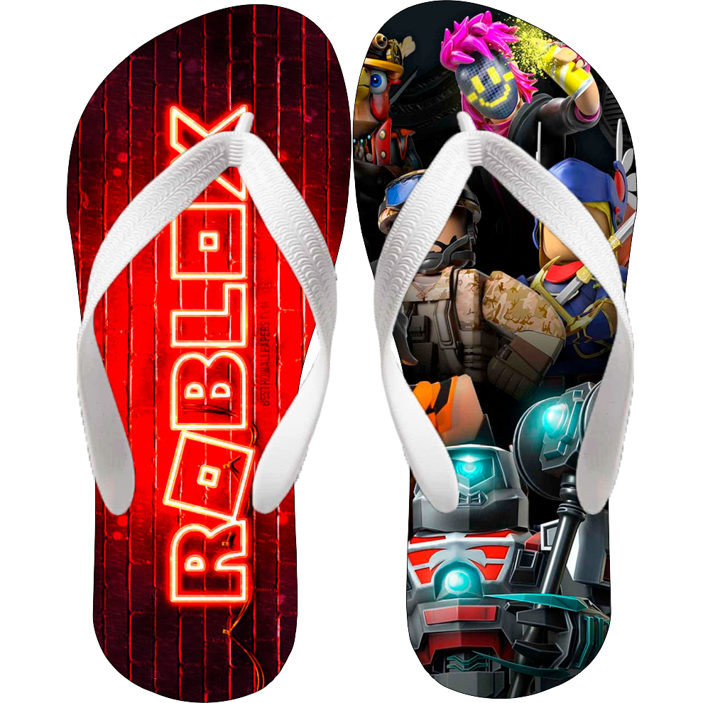 Chinelo Infantil E Adulto Roblox Exclusivo Envio Super Rápido em Oferta na Shopee