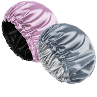 Touca De Cetim Dupla Face + Regulador Ajustável - Touca Para Dormir - Promoção Shopee em Oferta na Shopee