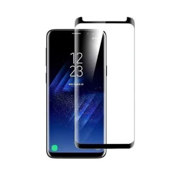 Película 3D Curvada Galaxy S9 / S9 Plus - Cola Tudo vidro temperado proteção para o seu aparelho