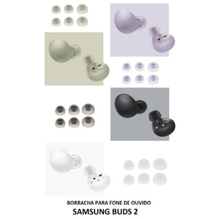 Borracha Borrachinha Ponta Fone Compatível Galaxy Buds2 / Buds 2