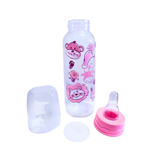 Mamadeira Bebê Com Bico Silicone Livre De BPA 240ml em Oferta na Shopee