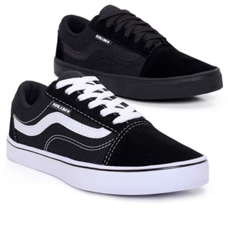Kit 2 Tenis Tradicional Kalum Skol Retro Feminino Masculino Oferta