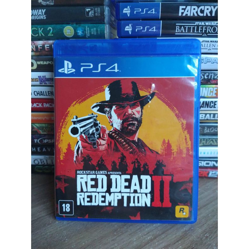 Jogo Red Dead Redemption 2 PS4 mídia física original