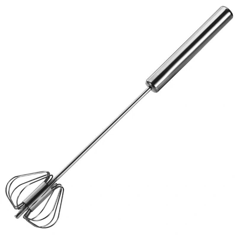 Batedor De Ovos Semi Automatico aço Inox 30,5cm Kehome