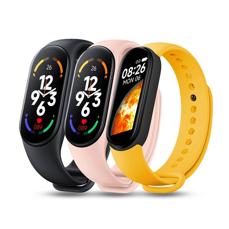 Relógio inteligente M7 smart band 7 Mi Resistente á água Pro Fitness