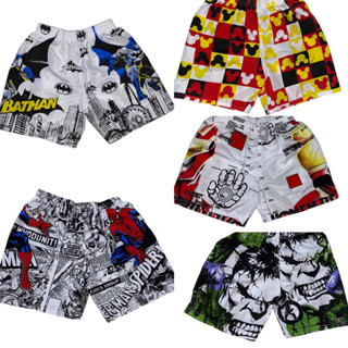 kit 5 shorts infantil atacado de personagens