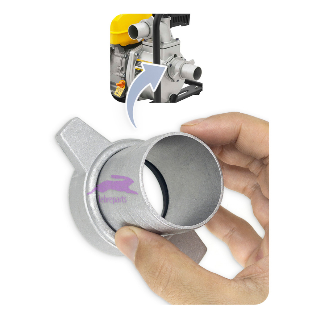 Kit Bocal Mangote 2 Polegadas Motobomba Conector Flange Nipel