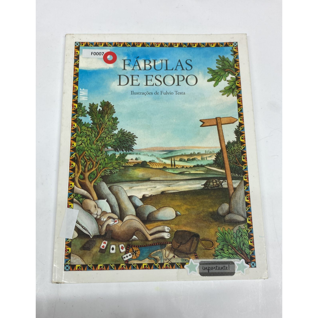 Livro Fábulas de Esopo WMF F0007