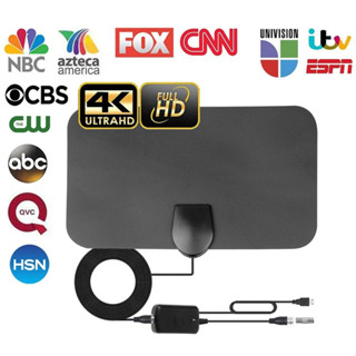 Amplificador De Sinal De TV De Alto Ganho Antena 4K HDTV, Realçador De Sinal, Baixo Ruído, Telemetria UHD, Receptor De Sinal
