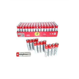 60 Unidades 1.5V Pilha AA Comum Com Pilha Palito