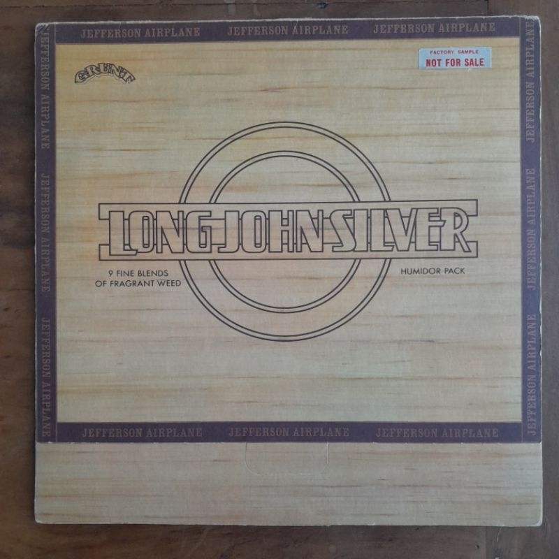 Jefferson Airplane - Long John Silver - lp importado - vinil