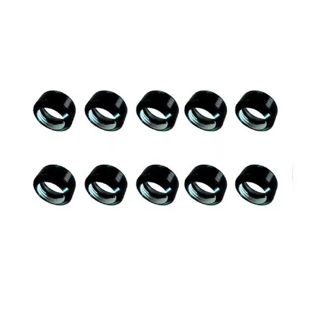 Kit Com 10 Retentores Brastemp Mondial Tubo Cambio 18x25x12