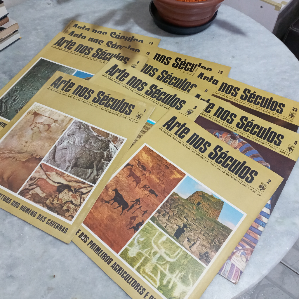 Revistas: Arte nos Séculos : Enciclopédia semanal de História e Arte - Abril Cultural