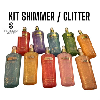 PROMOÇÃO KIT 10 Body Splash SHIMMER GLITTER REF. Victoria