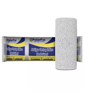 Atadura de gesso gessada 6cmx2metros em Oferta na Shopee
