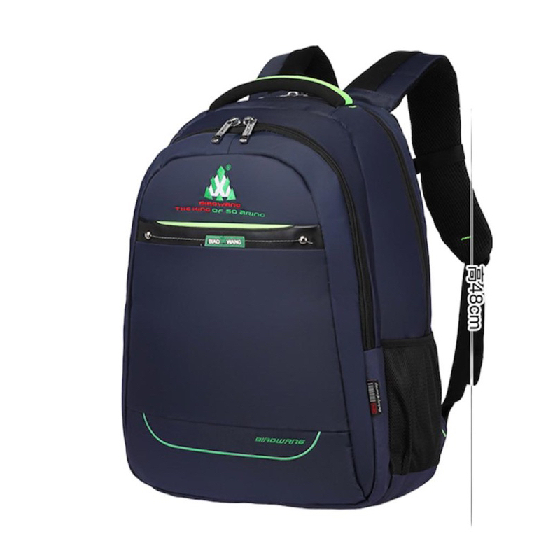 Mochila Biaowang Feminina Masculina Mochila Impermeável Grande com Compartilhamento para Notebook