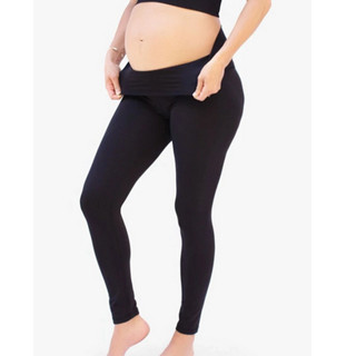 Legging Gestante Preto Cós Alto Confortável | Maternidade | Gestação Feminina | Gravida