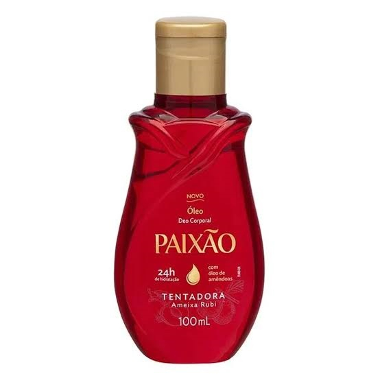 Óleo Corporal Paixão Tentadora Ameixa Rubi 100ml