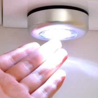 Luminária De 3 LEDs Adesiva Forte Emergência Luz De Parede Touch De Segurança Para Corredor Armário
