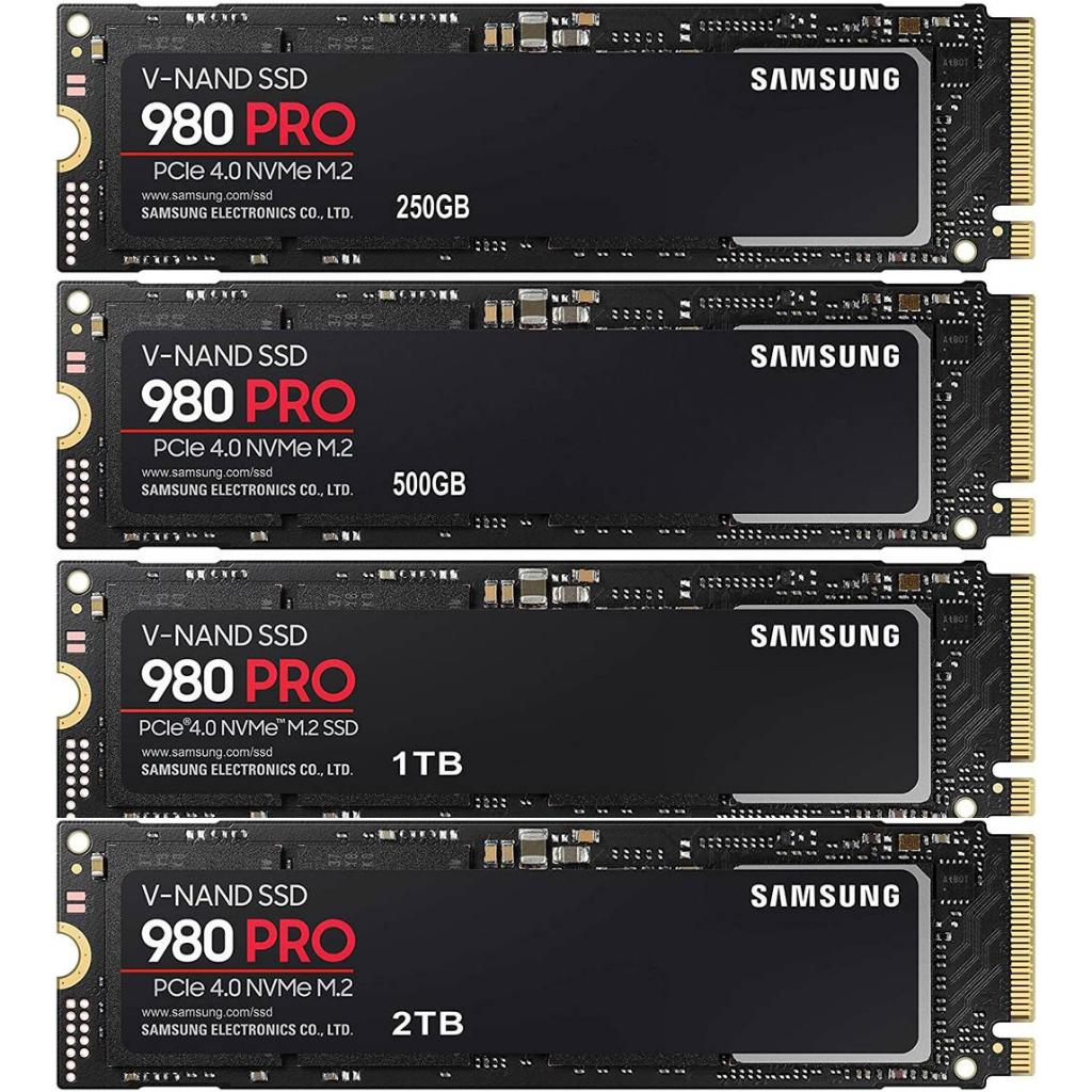 Samsung SSD 980 Pro NVMe M . 2 2280 Unidade De Estado Sólido 500GB 1TB 2TB