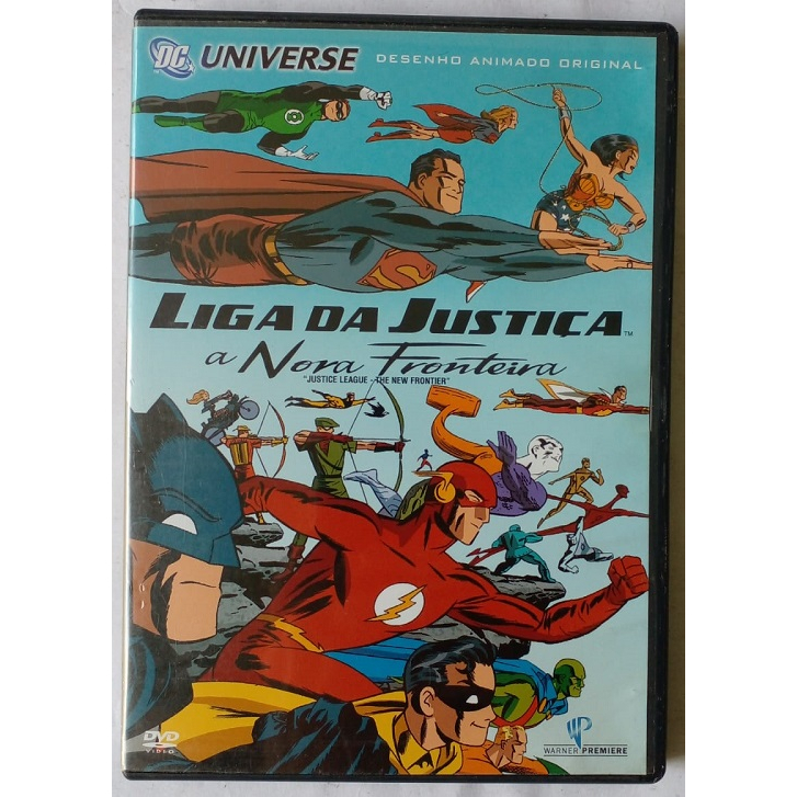 DVD Original - Liga Da Justiça - A Nova Fronteira