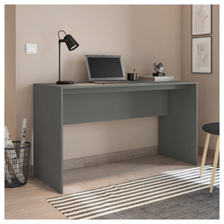 Mesa Para Computador Escritório 135 Cm Cubic Cinza Caemmun
