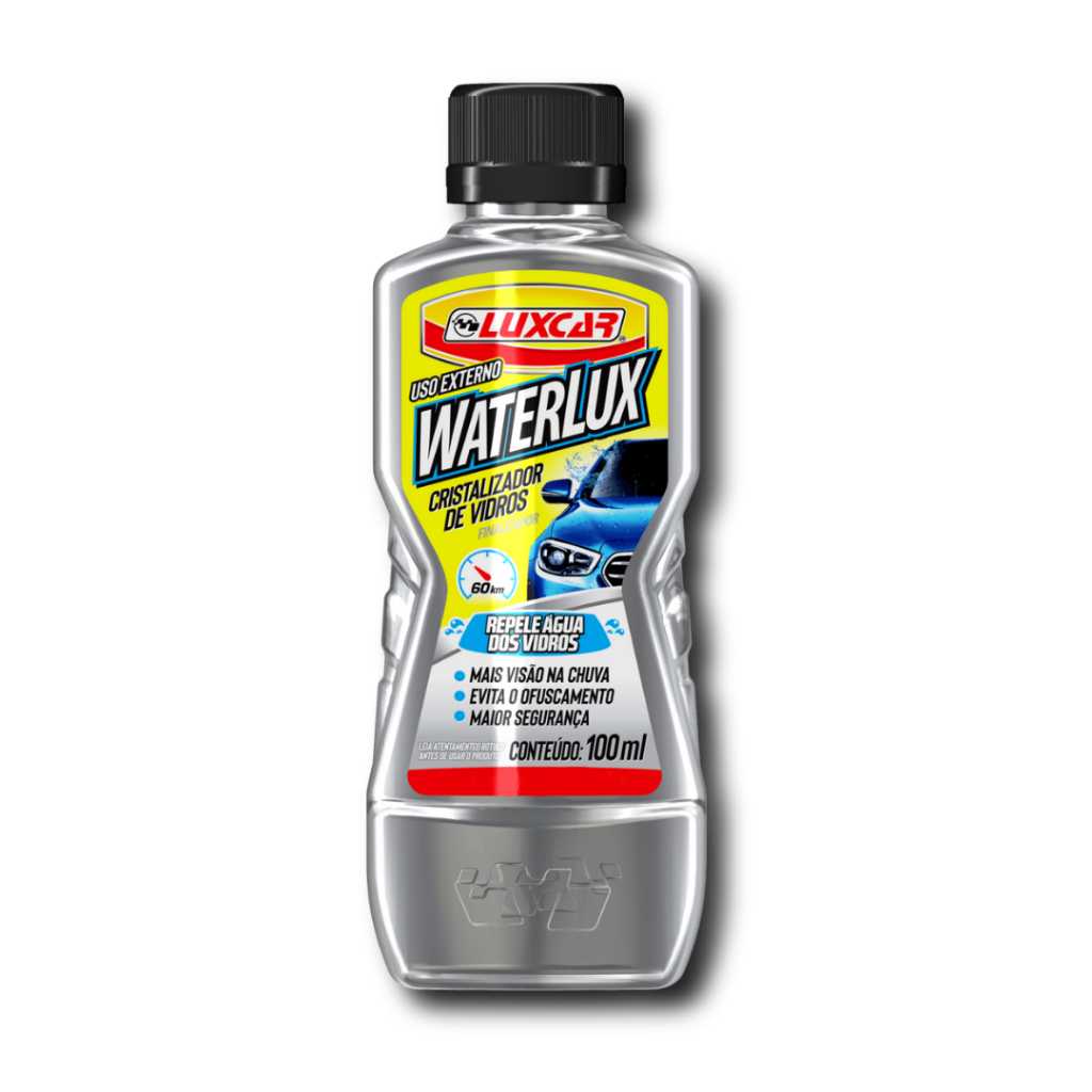 Cristalizador de Vidros Waterlux 100ml Luxcar em Oferta na Shopee