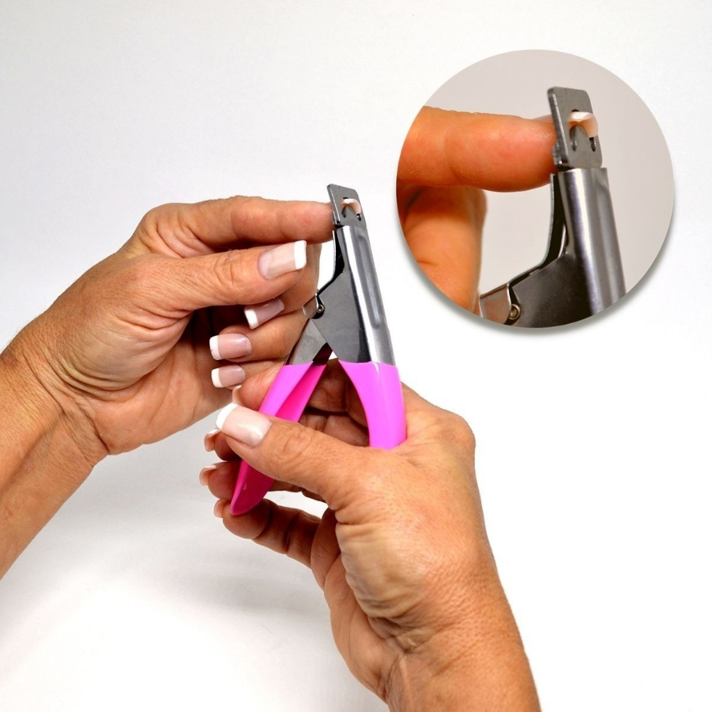 Alicate Cortador Unha Postiça Gel Tips Acrígel Profissional