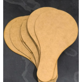 Kit 60 Unidades de Raquetes PEQUENAS MDF para LEMBRANCINHA Aniversário