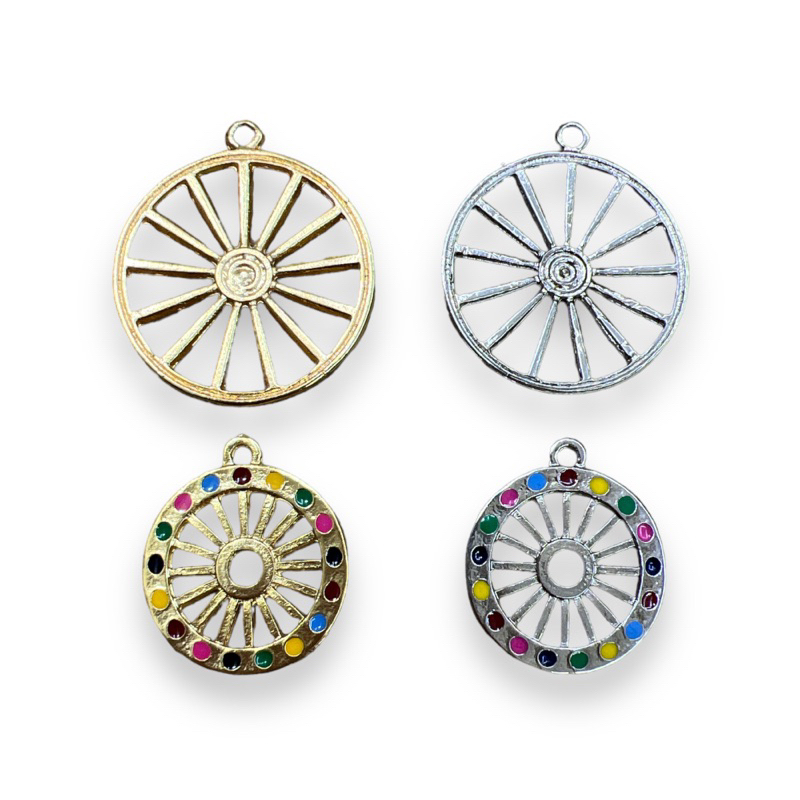 Pingente de Roda Cigana