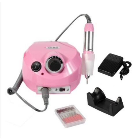 Lixadeira Lixa Motor Unha Elétrica Profissional Porquinho 25000 RPM Bivolt - ECOM