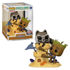 FUNKO POP MOMENT GUARDIANS OF THE GALAXY EXCLUSIVE - ROCKET & GROOT 1089 NOVO ORIGINAL