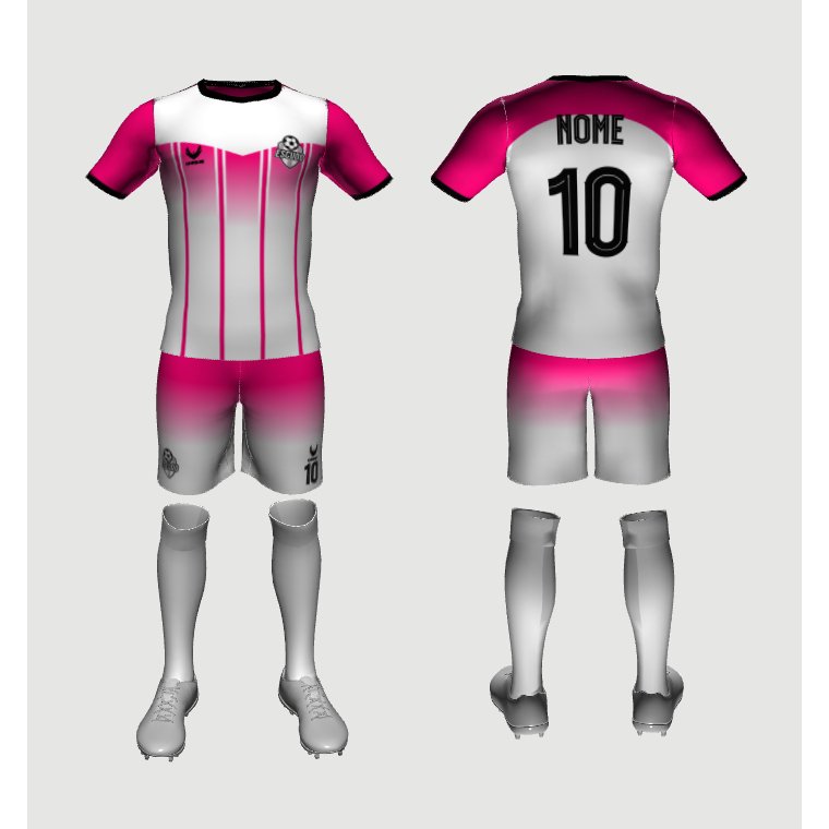 Uniforme Kit Completo Camiseta e Calção e Meião Jogador Goleiro Futebol Conjunto Kit Fardamento Futsal Dry 20
