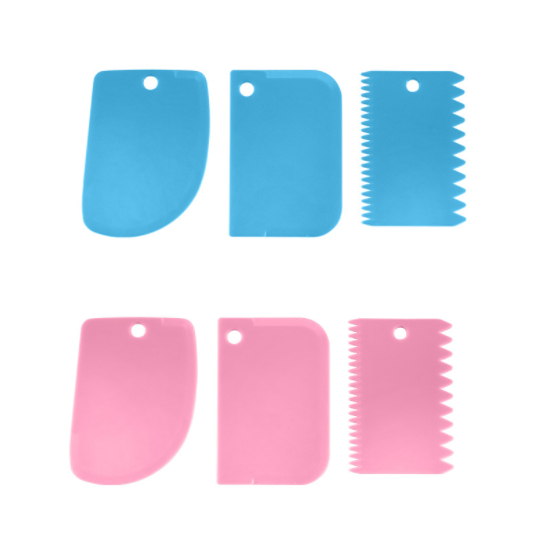 3 Espatula Decorativa Para Bolo Profissional Reutilizável Ferramentas Para Bolos Promoção