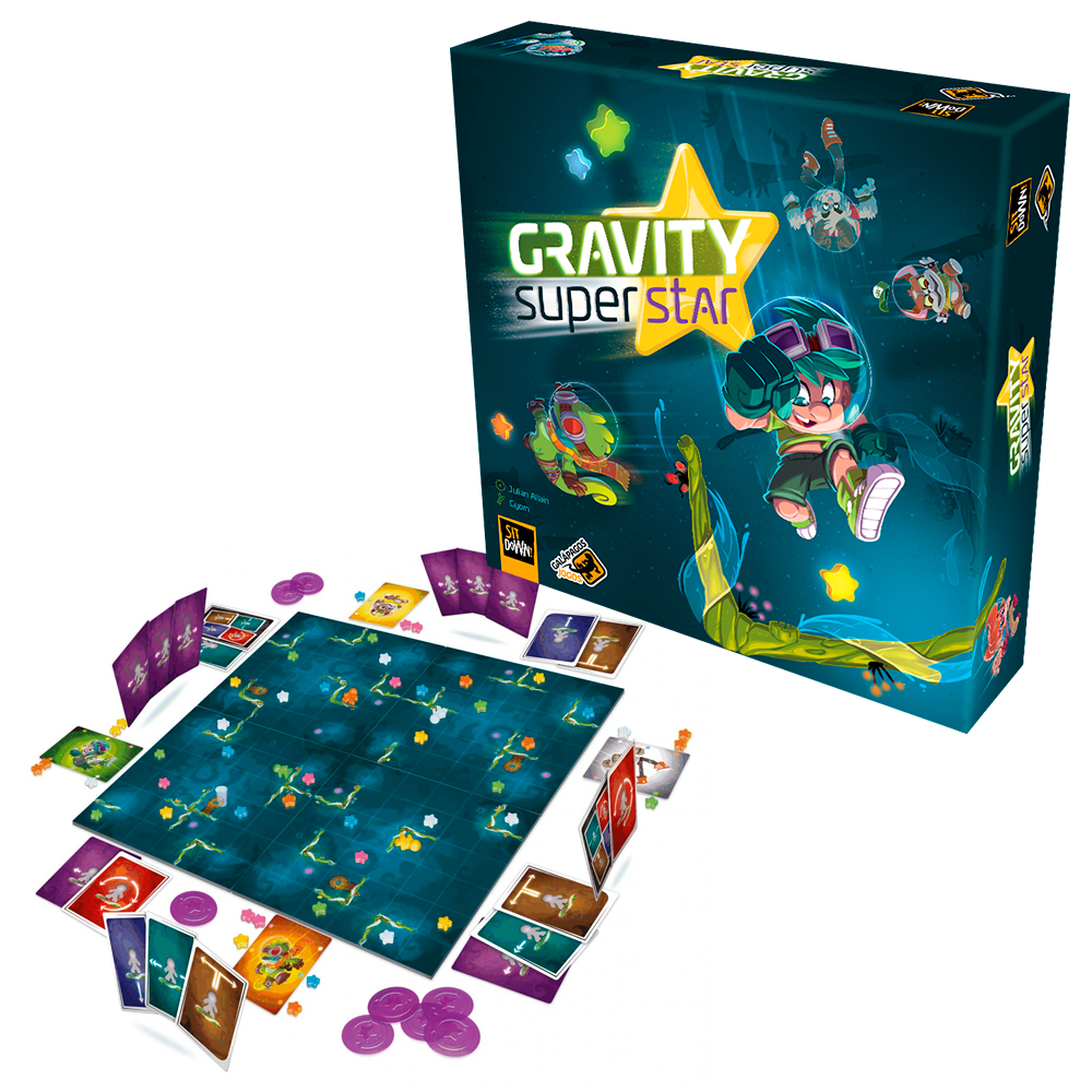 Gravity Superstar Jogo De Tabuleiro Galápagos Português Board Game