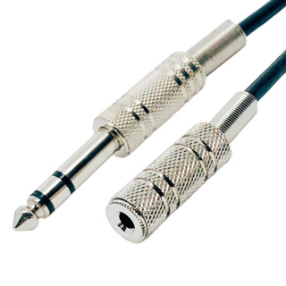 Cabo Extensor Extensao P2 Femea X P10 Macho Estereo Fone De Ouvido 5m em Oferta na Shopee