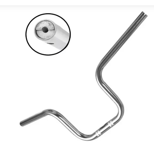 Guidão/Guidon CG Cargo 160 - Fan 160 - Start 160 - Sport 160  - Cromado com suporte a peso - (17/23)