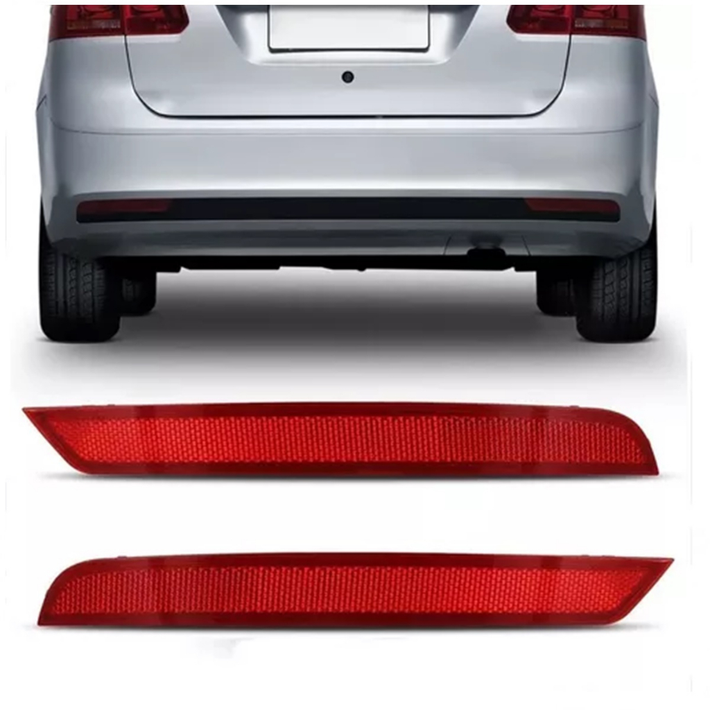 Refletor Olho De Gato Parachoque Spacefox  2010 2011 2012 2013 2014