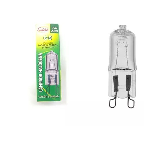 Lâmpada G-9 Para Fogões E Fornos Elétricos 25w 220 V
