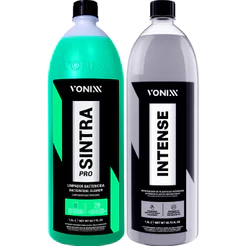Kit para Limpeza e Restauração de Plásticos Painel Sintra Pro + Intense 1,5L