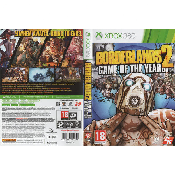 Borderlands 2 Xbox 360: Onde Comprar | BuscaProdutos