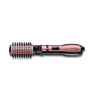 Escova Rotativa Mondial ER-10 5 em 1 Black Rose 1200W  Seca, Modela, Alisa, Define Cachos, Finaliza Franjas Rose/Preto